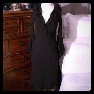 EXPRESS 100% SILK Black dress: OFFERS ALLOWED